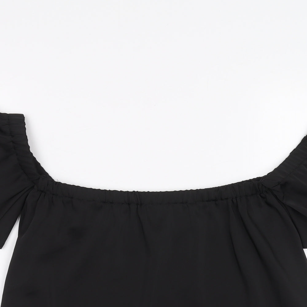 New Look Womens Black   Basic T-Shirt Size 6