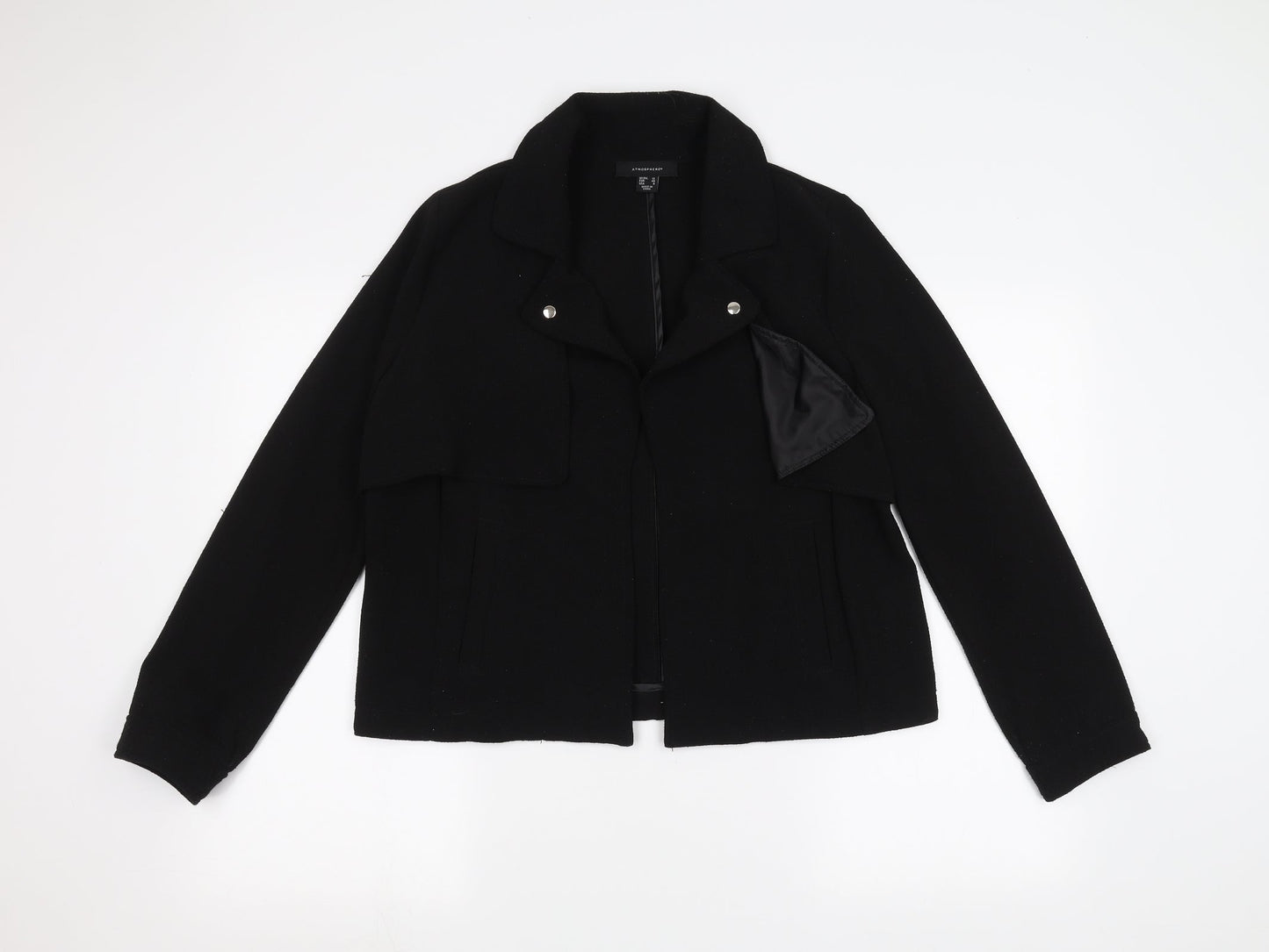 Atmosphere Womens Black   Jacket  Size 12