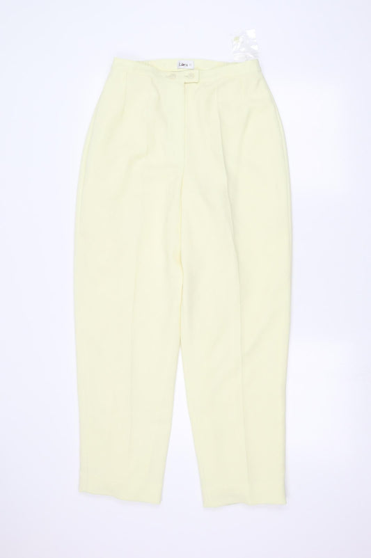 Libra Womens Yellow   Trousers  Size 10 L25 in
