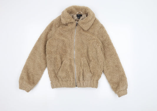 New Look Womens Brown   Jacket  Size S