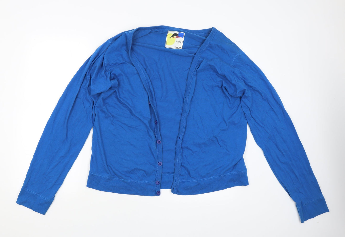 Burton Womens Blue   Cardigan Jumper Size XL