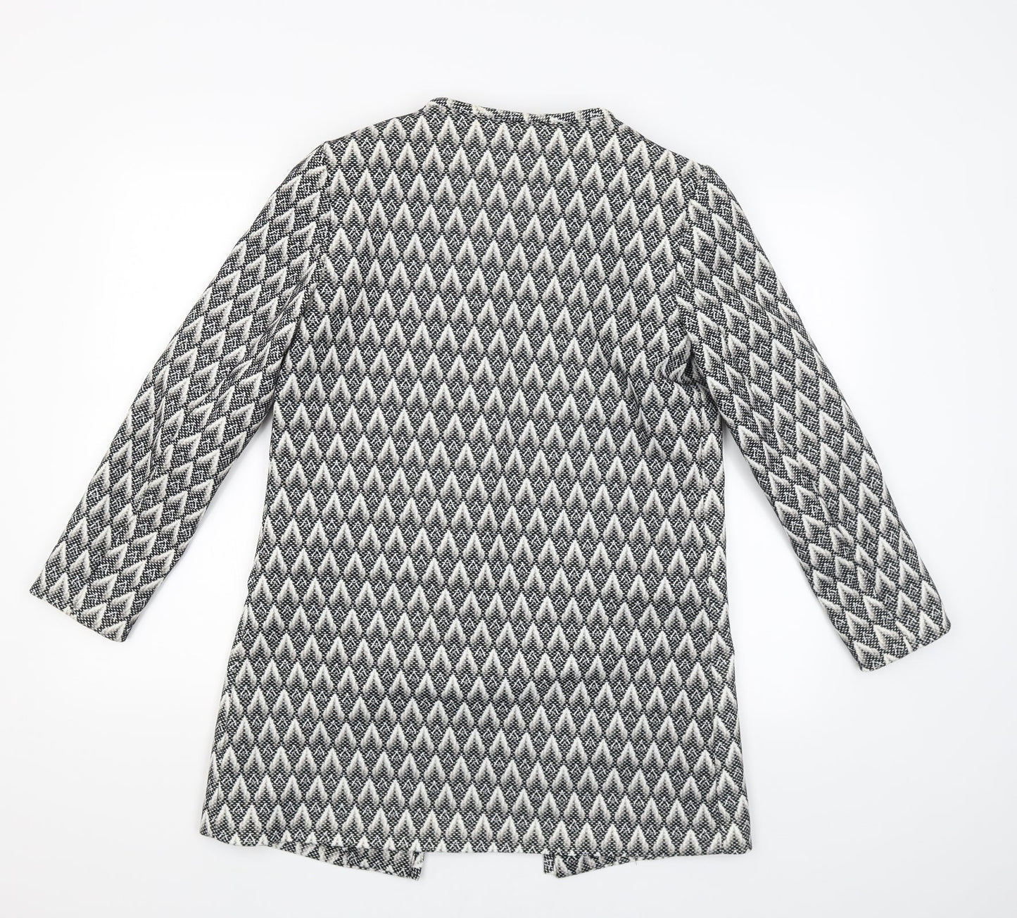 H&M Womens Black   Jacket Coat Size 8