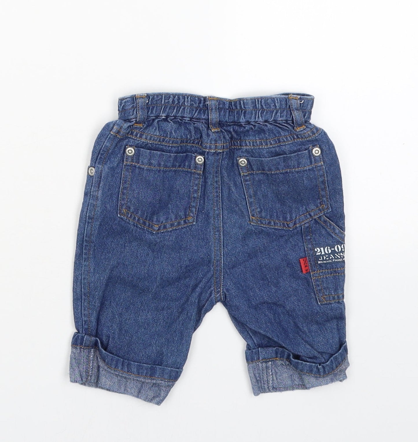 Twinning Boys Black   Cargo Jeans Size 3-6 Months