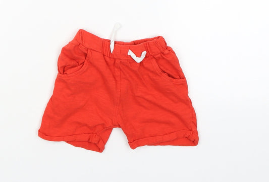 Baby Bug Boys Red   Sweatpants Trousers Size 9-12 Months