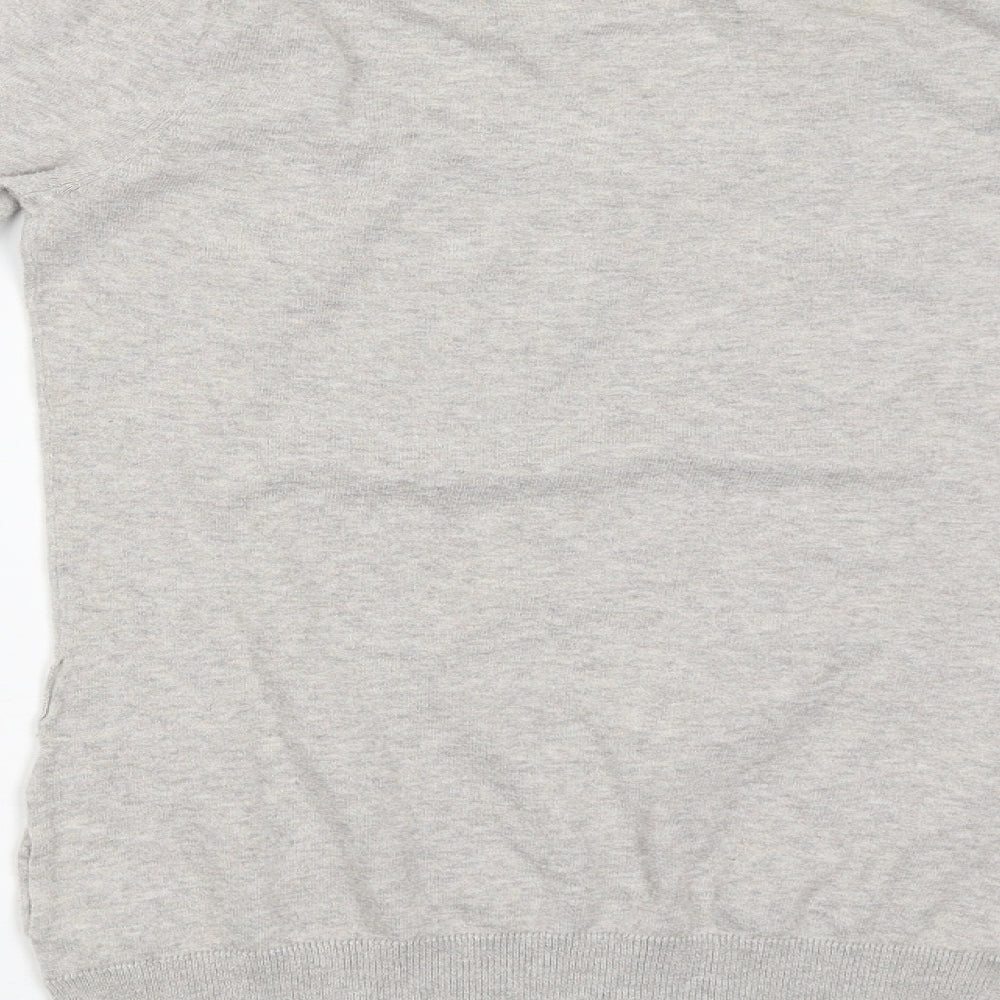 Miso Womens Grey   Pullover Jumper Size S