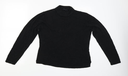 Sarah Hamilton Womens Black   Pullover Jumper Size L