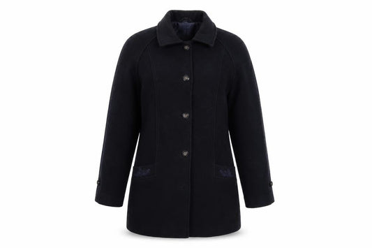 Preworn Womens Blue   Jacket Coat Size 12