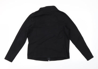 Preloved M&S Womens Black   Jacket  Size 16 - Back