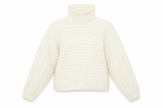 New Look Womens Beige Striped  Pullover Jumper Size L
