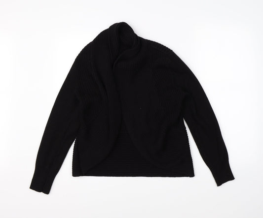 H&M Womens Black   Cardigan Jumper Size L