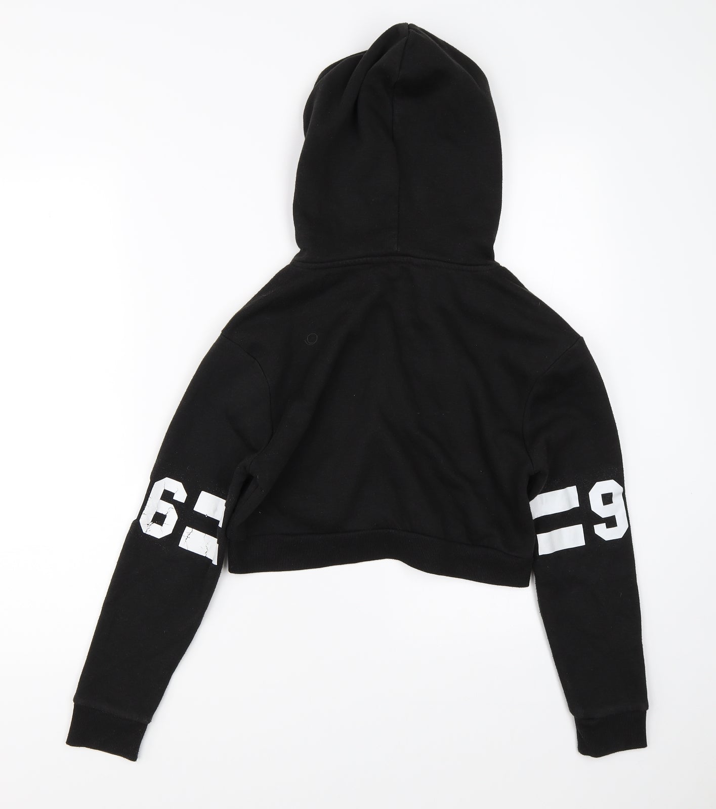 New Look Girls Black   Shrug Hoodie Size 10-11 Years