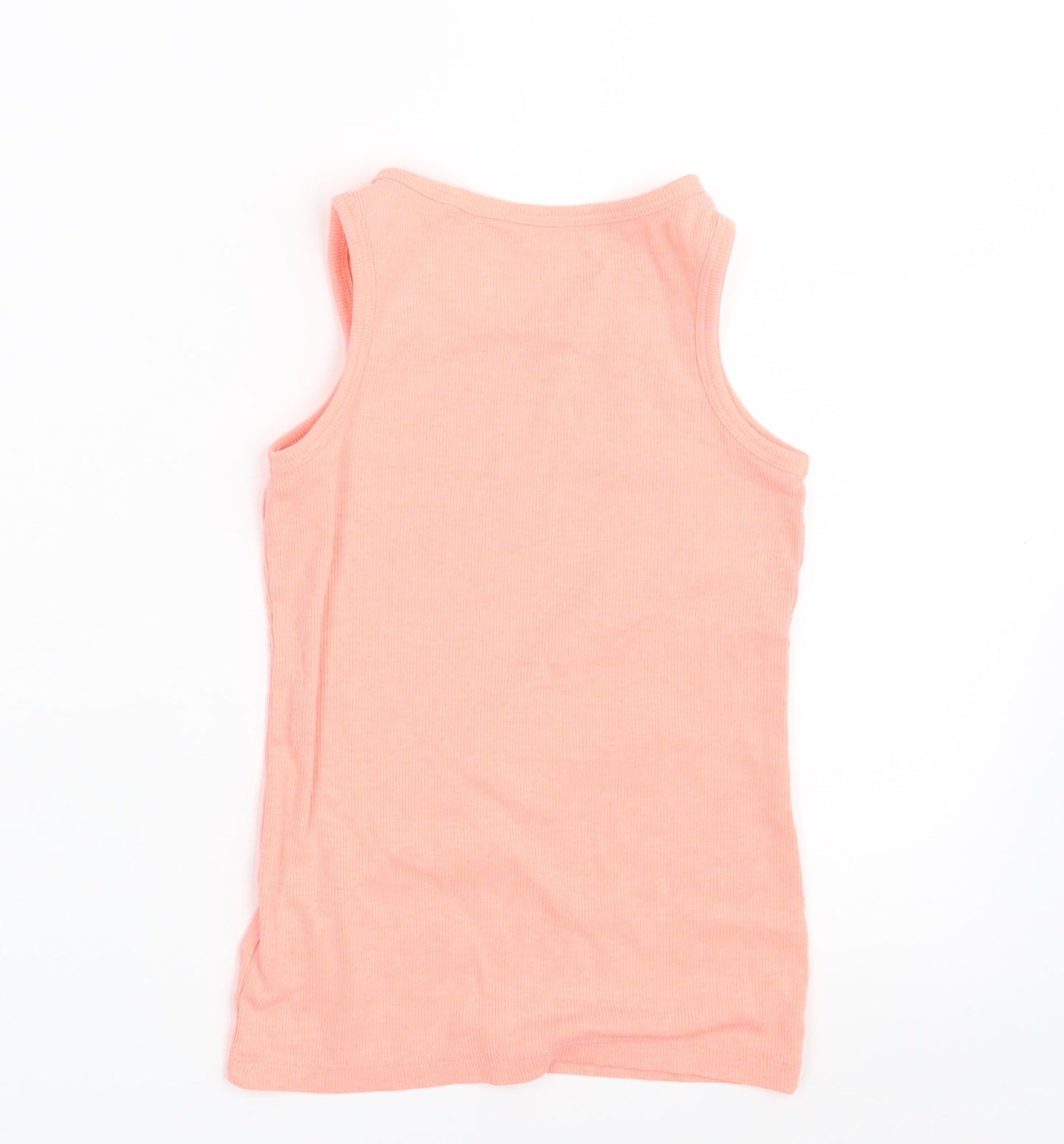 NEXT Girls Orange   Basic Tank Size 6 Years