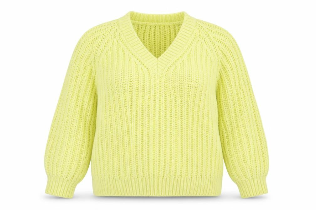Dorothy Perkins Womens Yellow   Pullover Jumper Size L