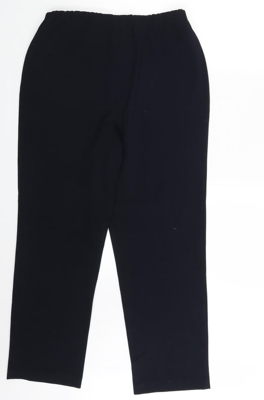 Straight LeG Womens Blue   Dress Pants Trousers Size 16 L25 in
