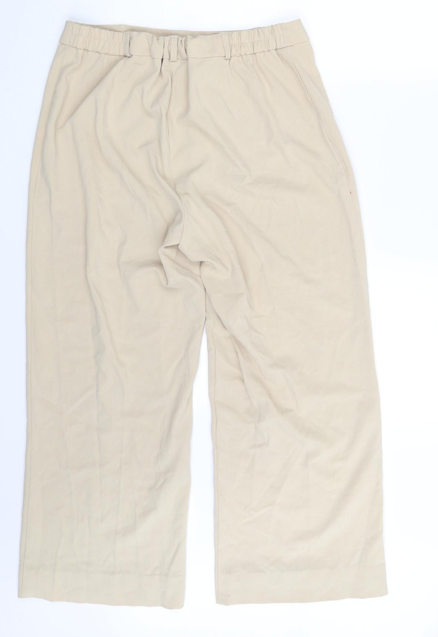 Glanmorsa Womens Beige   Dress Pants Trousers Size 18 L25 in