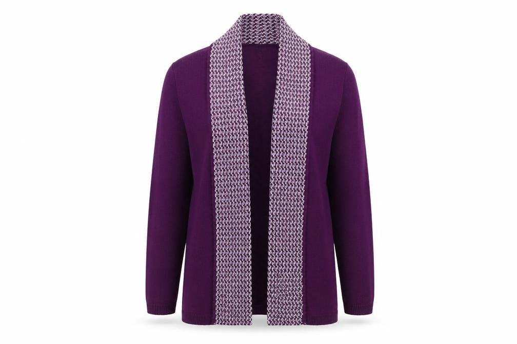 ME Womens Purple   Cardigan Jumper Size M