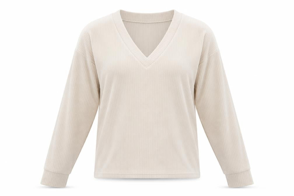 ASOS Womens Pink  Velour Pullover Sweatshirt Size 8
