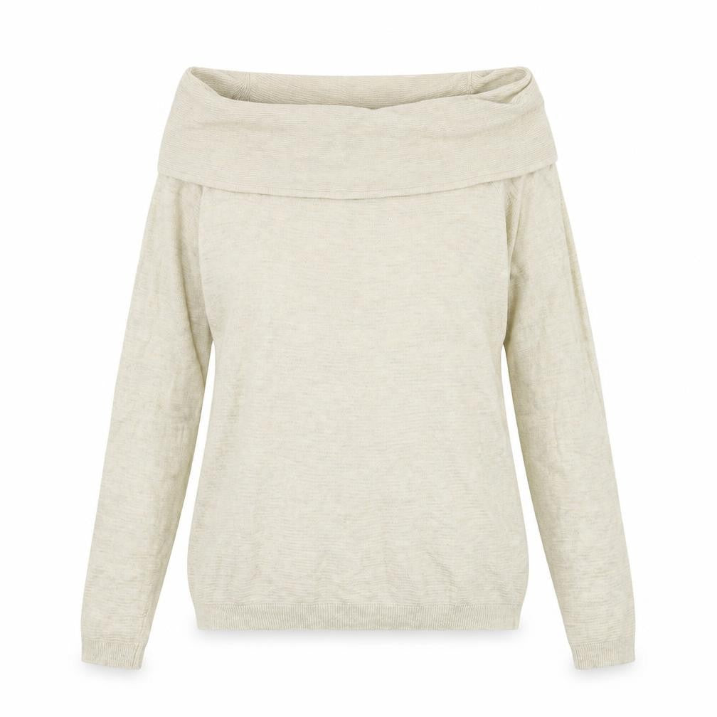 Dorothy Perkins Womens Ivory  Knit Pullover Jumper Size 14
