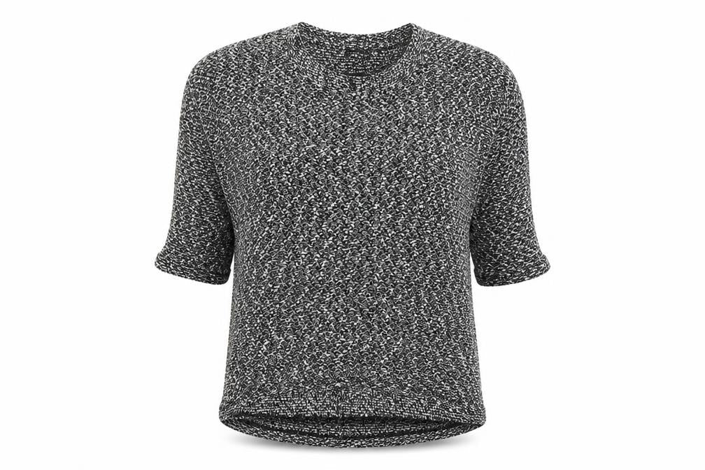 New Look Womens Black  Jersey Basic T-Shirt Size 6