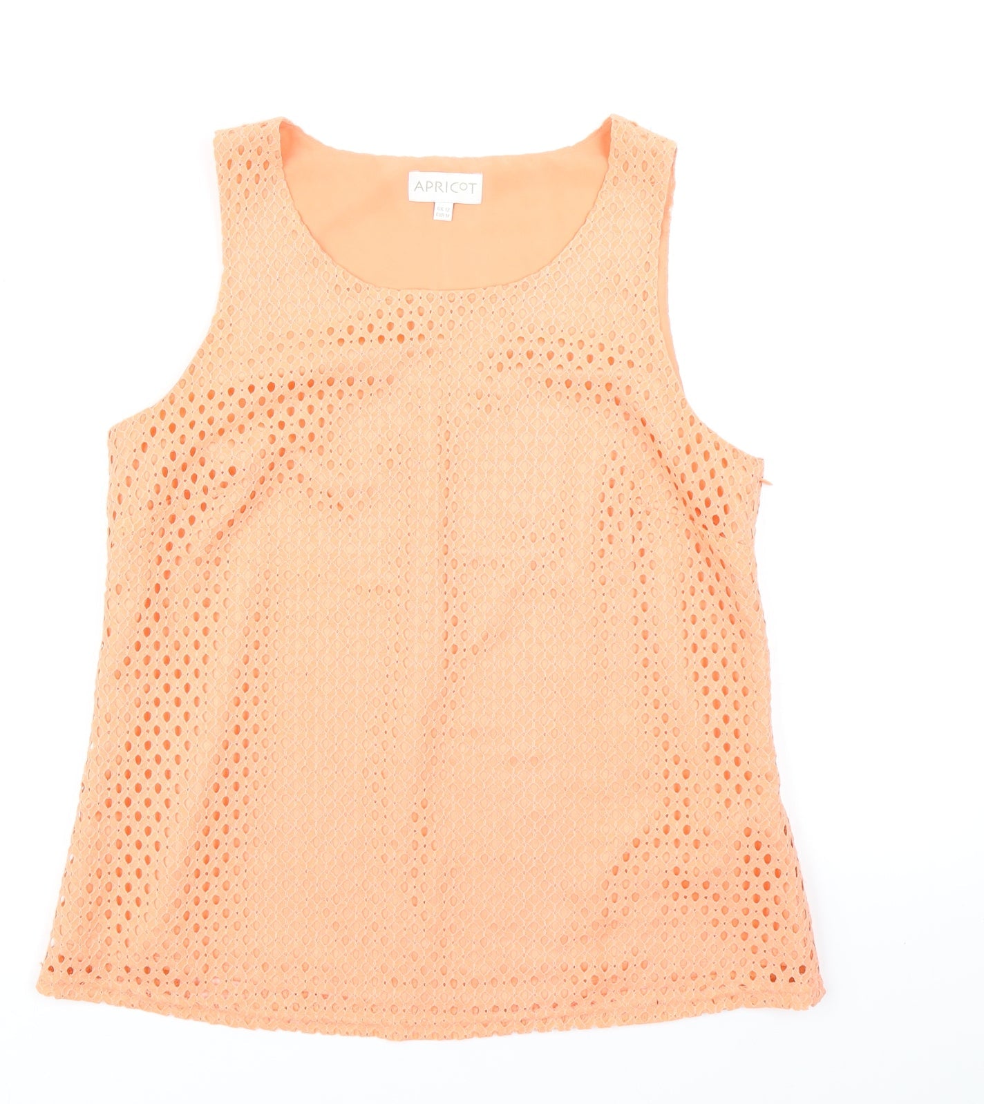 Apricot Womens Orange   Basic Tank Size 12