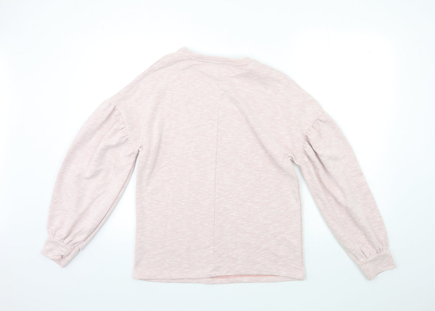 Papaya Womens Pink  Jersey Pullover Sweatshirt Size S