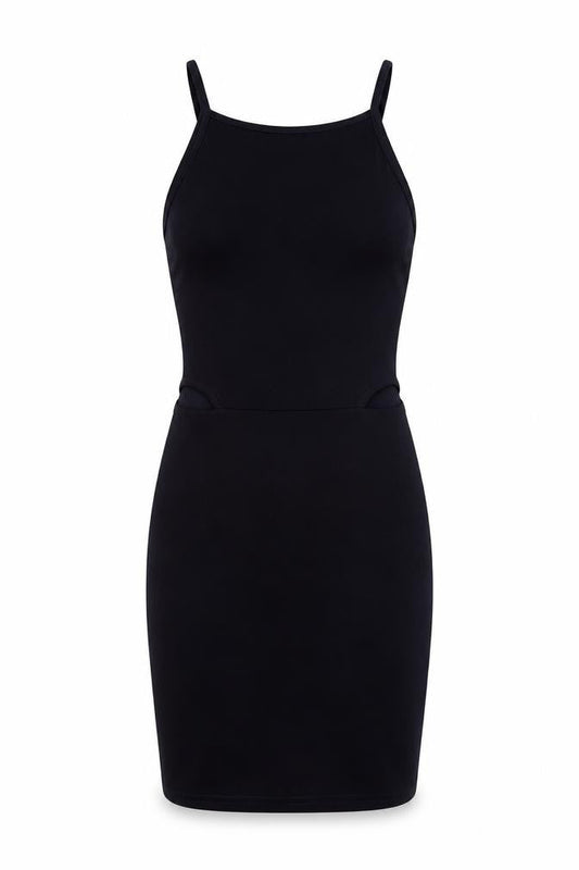 PRETTYLITTLETHING Womens Blue Colourblock  A-Line  Size 6