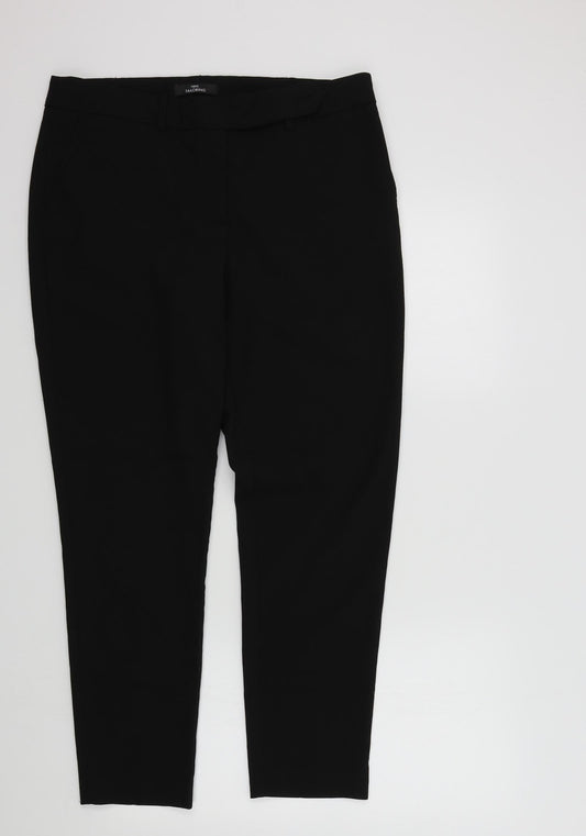 NEXT Womens Black   Trousers  Size 34 L27 in