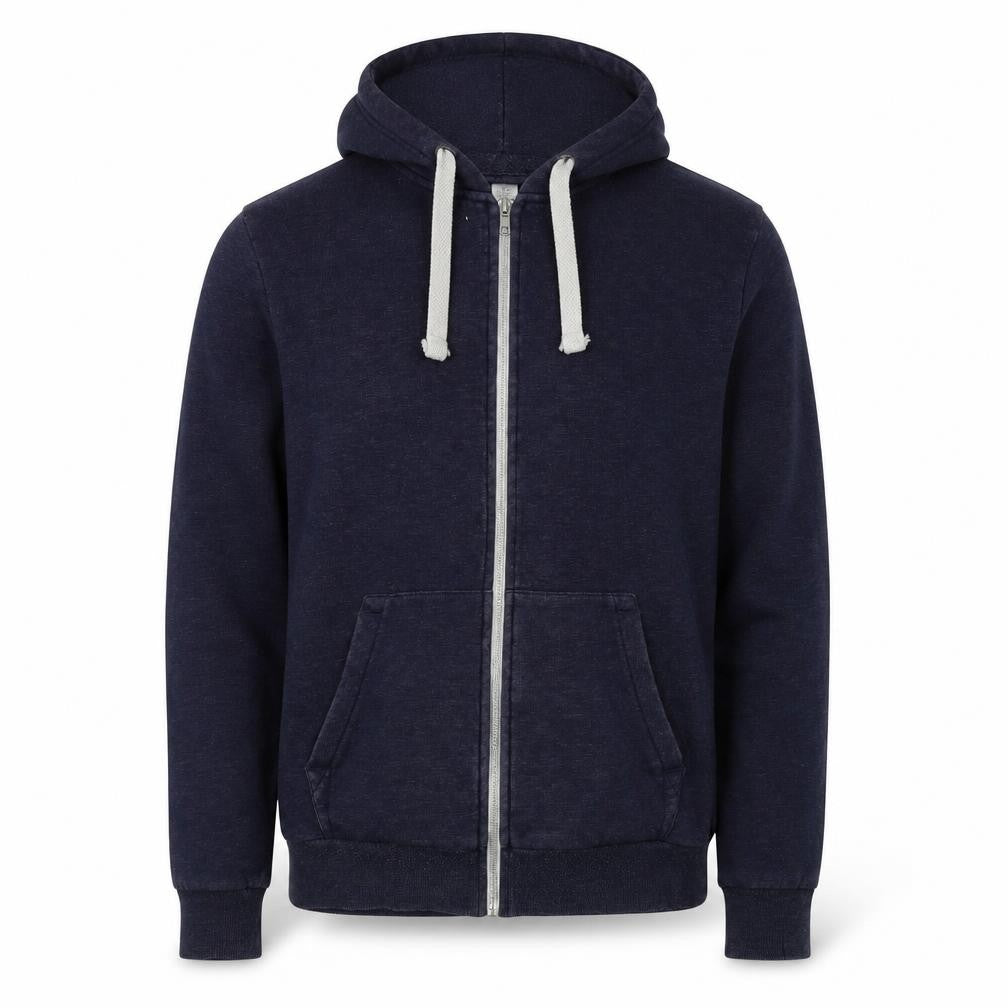H&M Mens Blue   Full Zip Jumper Size S