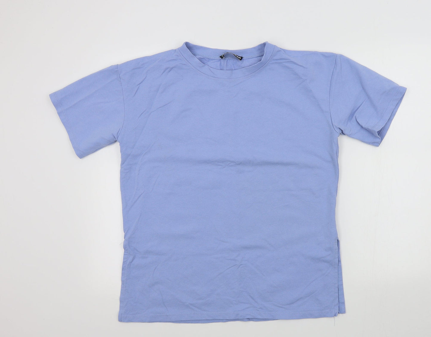 jyy london Womens Blue Colourblock  Basic T-Shirt Size L