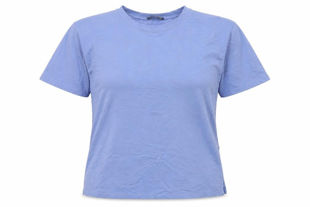 jyy london Womens Blue Colourblock  Basic T-Shirt Size L