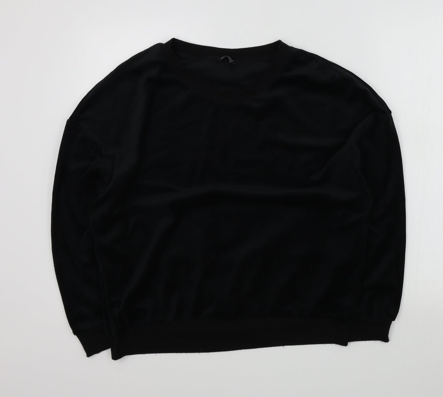 Avenue Womens Black   Pullover Jumper Size S