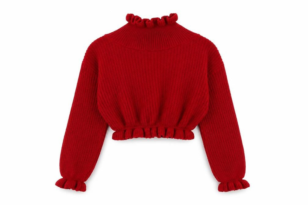 Preworn Womens Red   Pullover Jumper Size S
