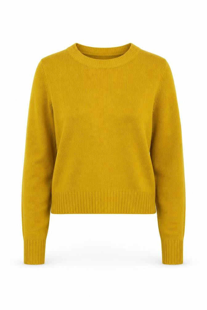 H&M Womens Yellow   Pullover Jumper Size XS
