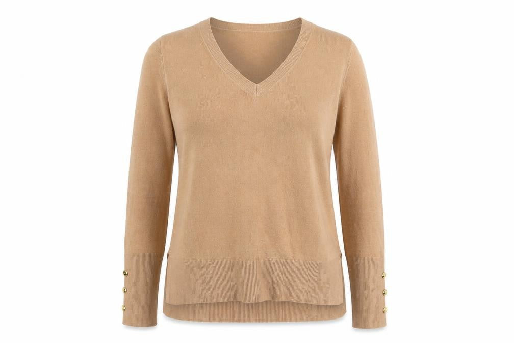 Primark Womens Beige   Pullover Jumper Size 10