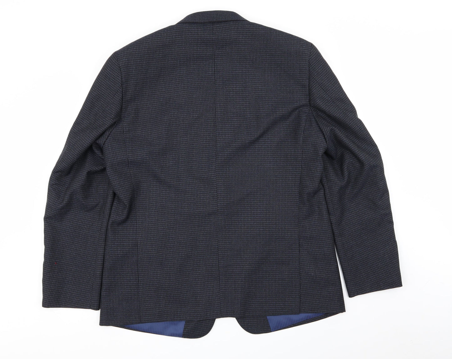 heritage collection Mens Blue Check  Jacket Blazer Size 44