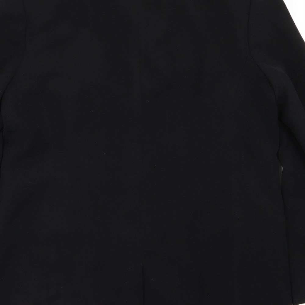 Preworn Womens Black   Jacket Blazer Size 10