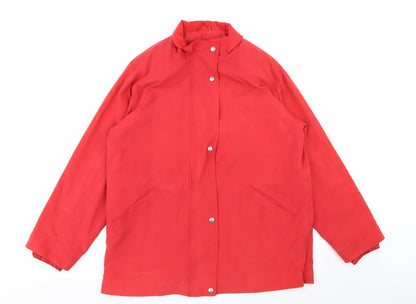Essentials outwear Womens Red   Jacket Coat Size 14