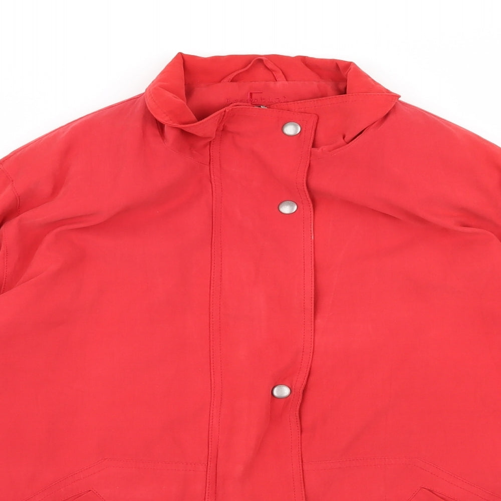 essential outwear Womens Red   Jacket Coat Size 14