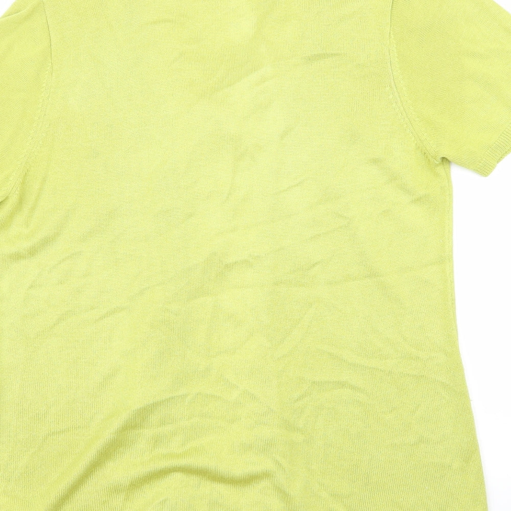 Per Una Womens Green   Basic Blouse Size 12