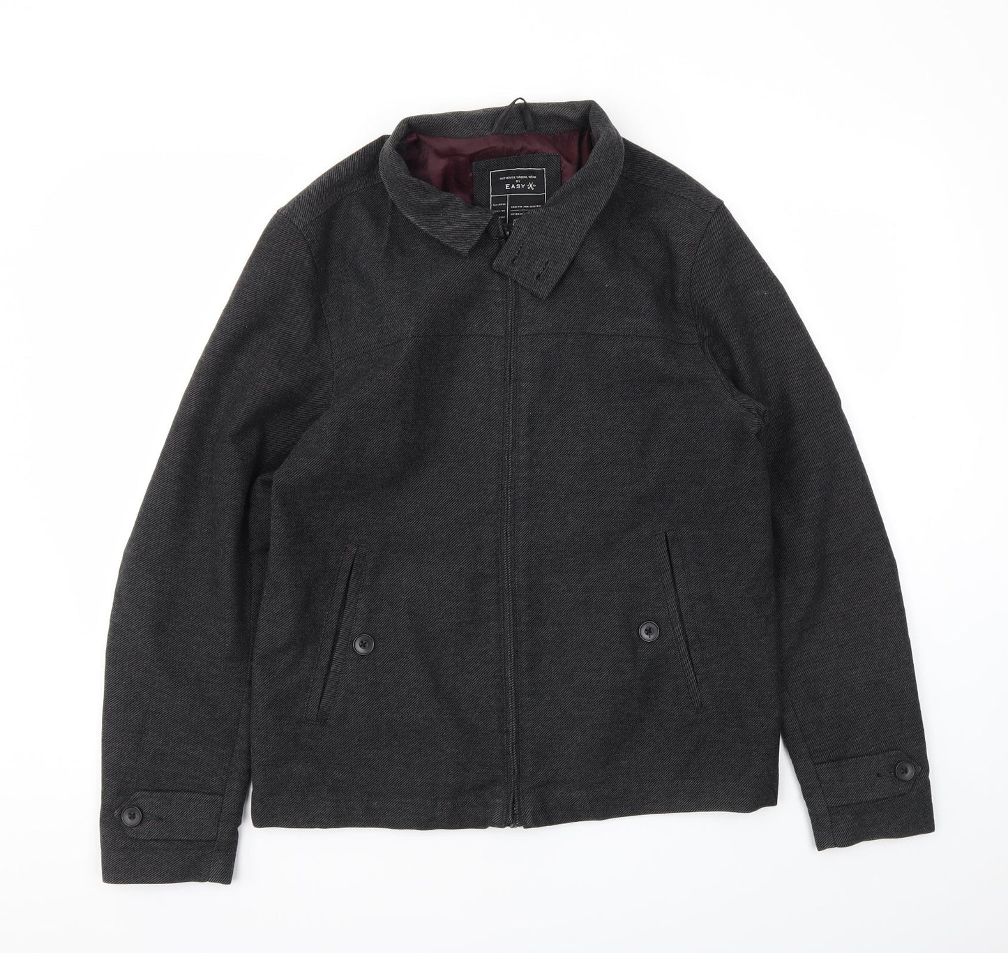 Matalan Mens Black   Jacket Coat Size M