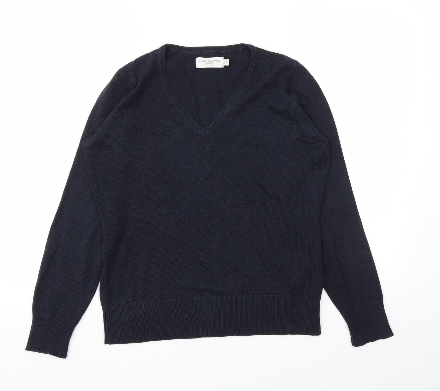 RUSSELL COLLECTION Womens Blue   Pullover Jumper Size S