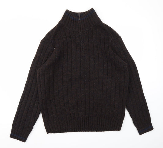 M&S Mens Brown   Pullover Sweatshirt Size L
