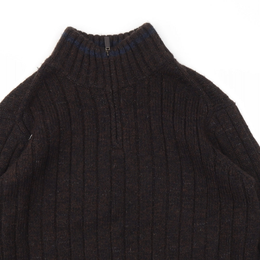 M&S Mens Brown   Pullover Sweatshirt Size L