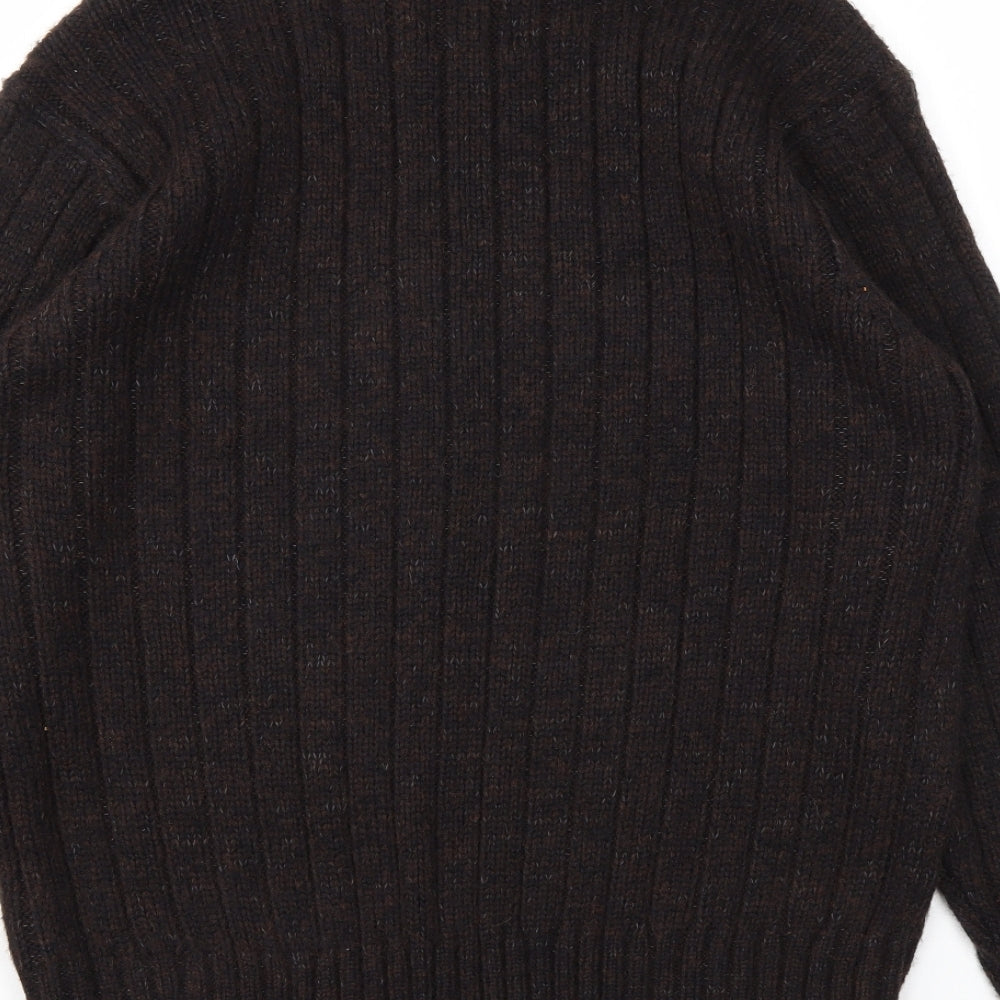 M&S Mens Brown   Pullover Sweatshirt Size L