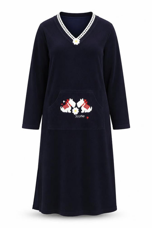 BM Womens Blue   Fit & Flare  Size 10