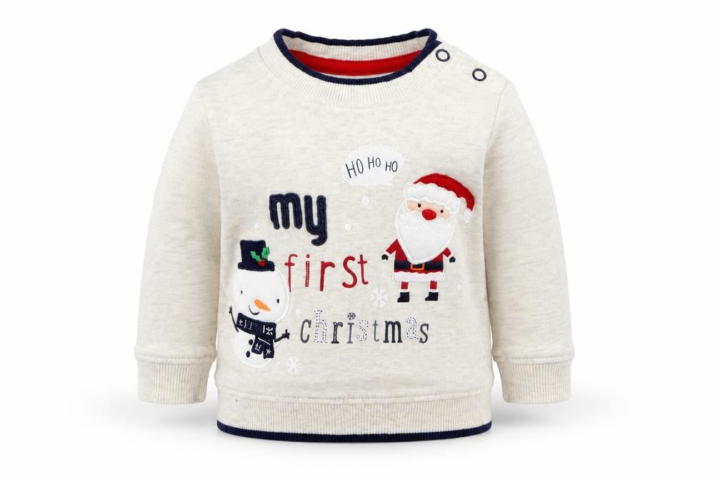 George Boys Ivory   Pullover Jumper Size 0-3 Months