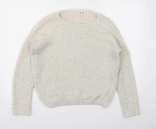 New Look Womens Beige   Pullover Jumper Size M