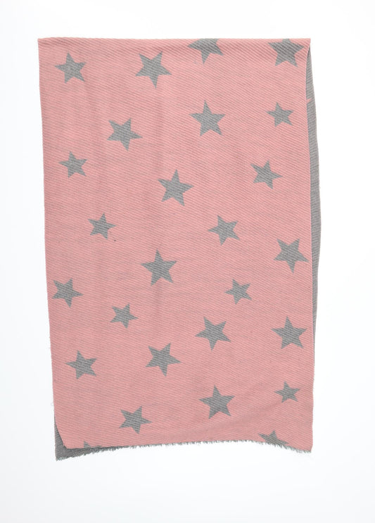 Preworn Womens Pink Argyle/Diamond   Scarf