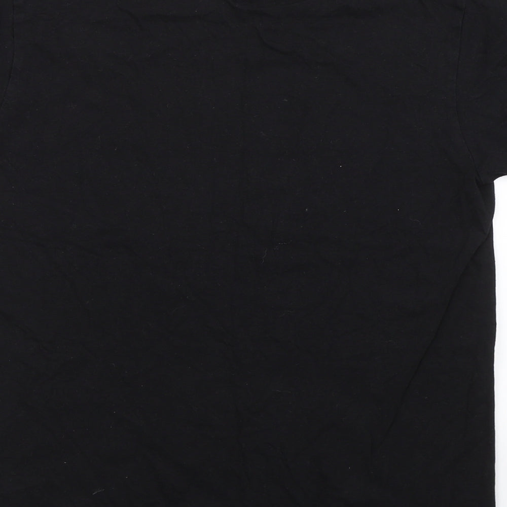 PRETTYLITTLETHING Womens Black   Basic T-Shirt Size S