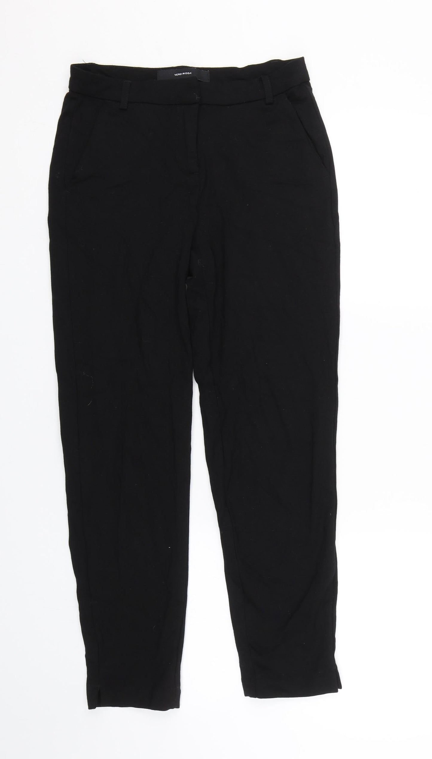 VERO MODA Womens Black   Cropped Leggings Size XS L22.5 in